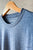 Camiseta de Algodón Softstyle para Hombre - Azul Indigo Jaspeado